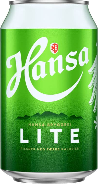 Hansa Pilsner Lite 0,33l boks