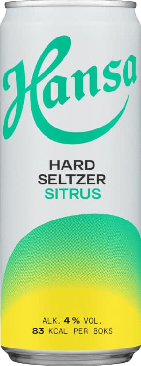 Hansa Hard Seltzer Sitrus 0,33l boks