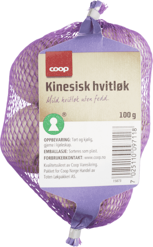 Coop Kinesisk Hvitløk 100g