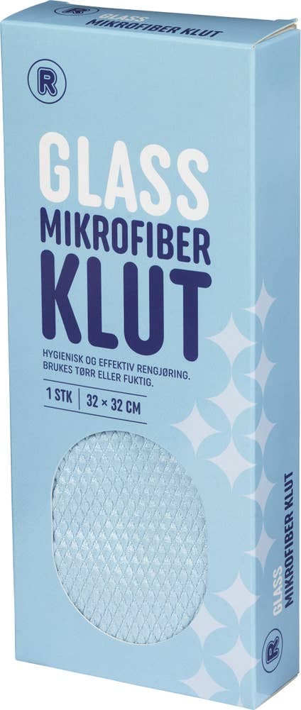 Mikrofiber glassklut 1 stk