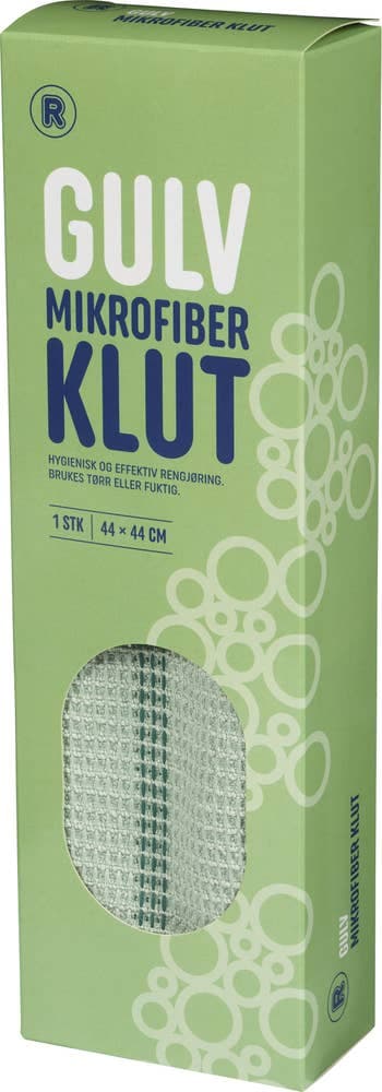 Mikrofibergulvklut 1 stk