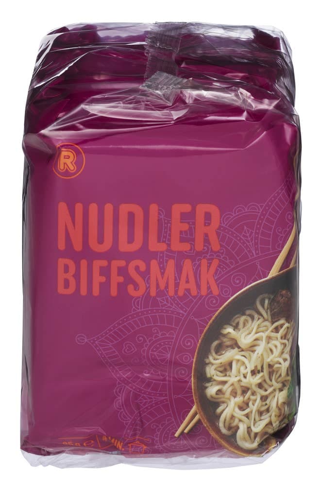 Nudler med biffsmak 5x85g, 425 g 1 g