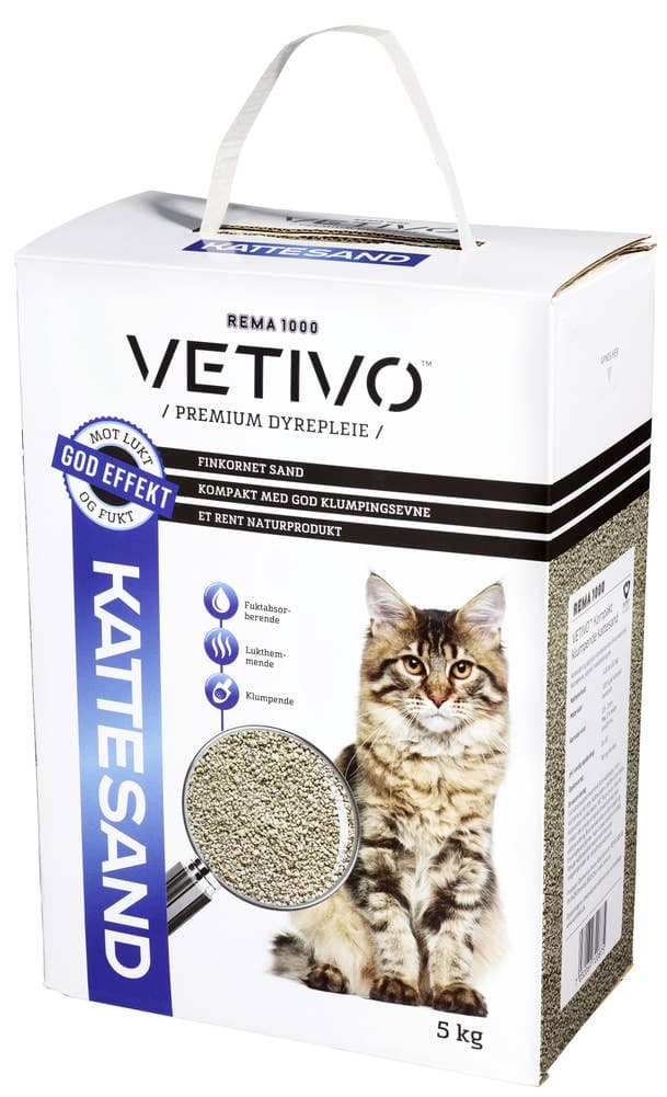 Kattesand, klumpende 5 kg
