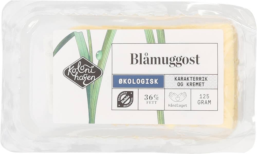 Blåmuggost Økolgisk, 125 g