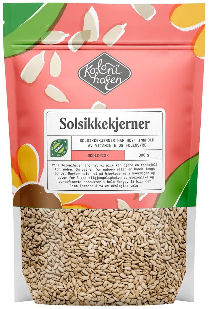 Solsikkekjerner Økologisk, 300 g