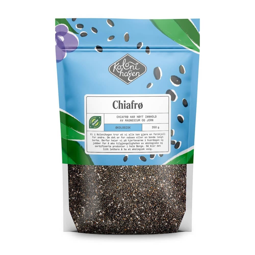 Chiafrø Økologisk, 350 g