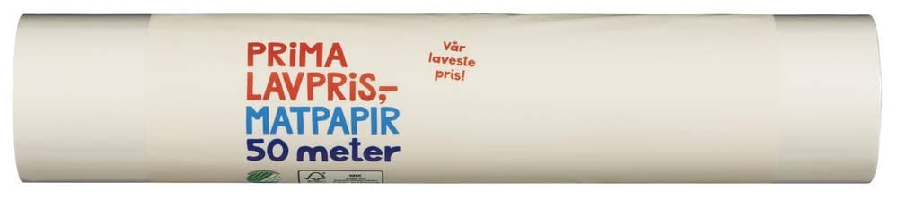 Matpapir 50m Prima