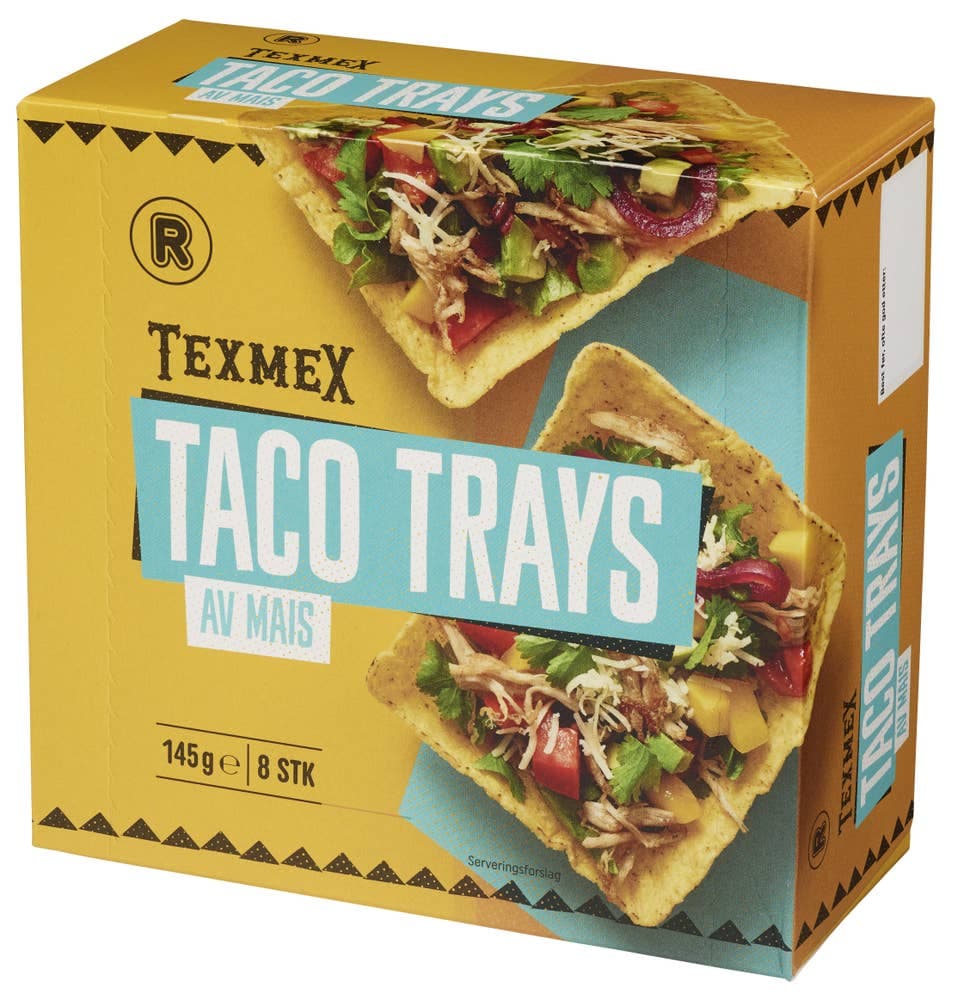 Taco Trays 8 stk, 145 g