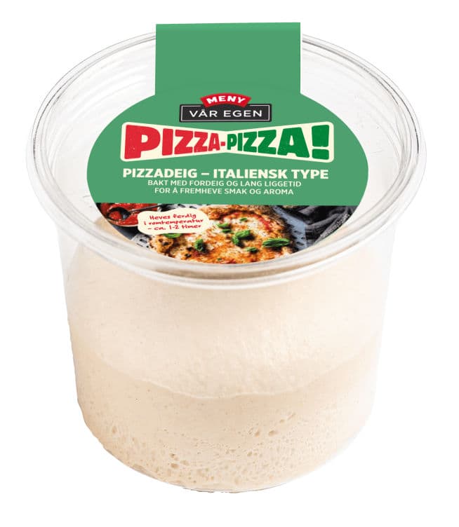 Pizzadeig Italiensk Type Meny 230 stk