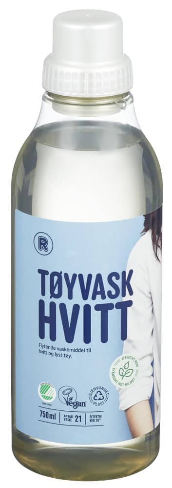 Tøyvask hvitt 750 ml 21 stk