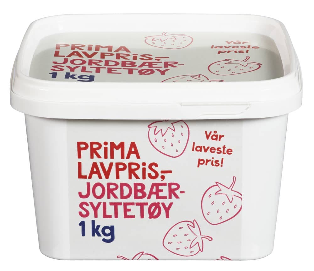 Jordbærsyltetøy 1 kg