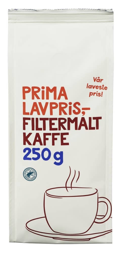 Filtermalt kaffe 250 g