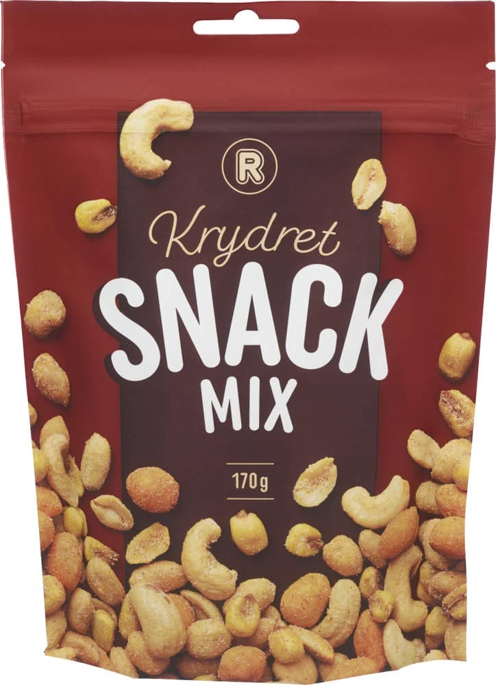 Krydret snackmix 170 g