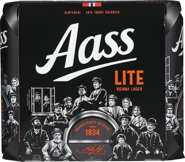 Aass Lite Vienna Lager 0,5lx6 boks 3000 ml
