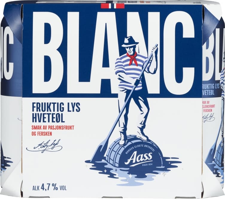 Aass Blanc 0,5lx6 boks 3000 ml