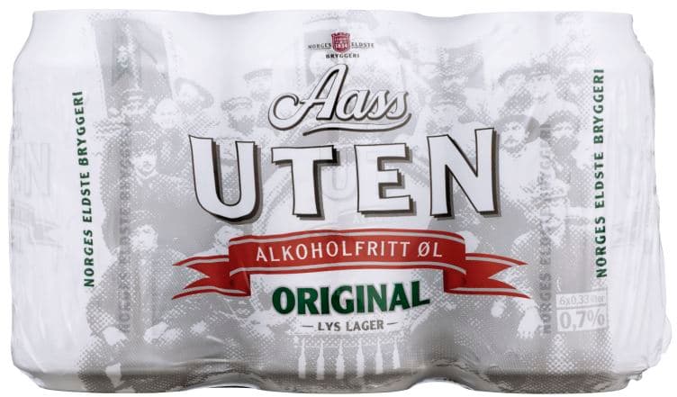 Aass uten 0,33lx6 boks 1980 ml