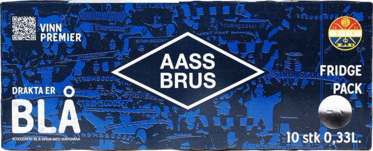 Aass Godset Brus 0,33lx10 boks 3300 ml