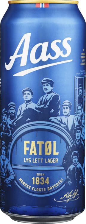 Aass Fatøl 0,5l boks