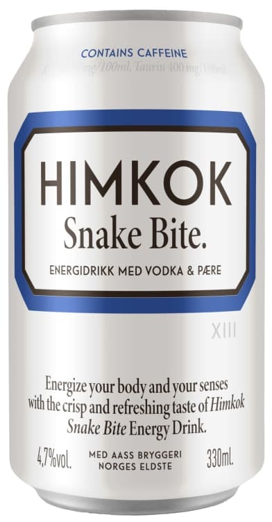 Aass Himkok Snakebite Pære 330ml boks