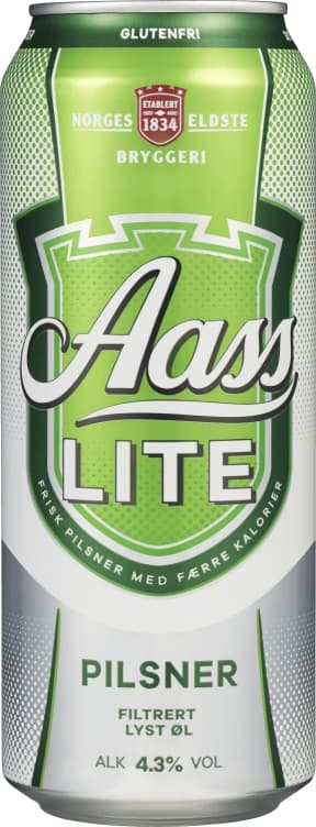 Aass Lite Pilsner 0,5l boks