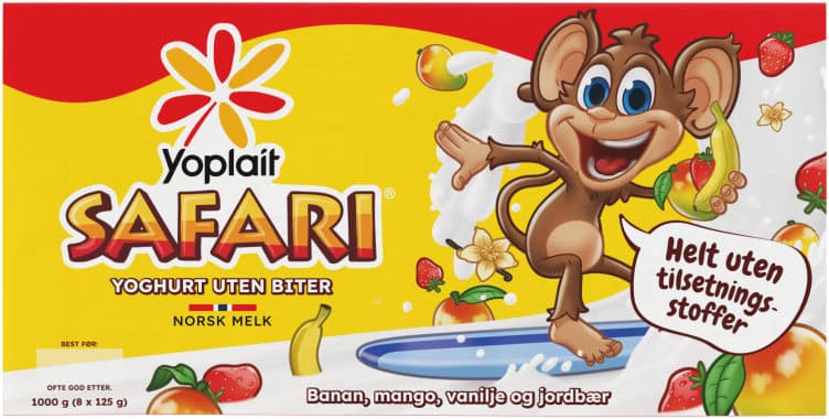 Yoplait Safari Ape 8x125g 1 kg