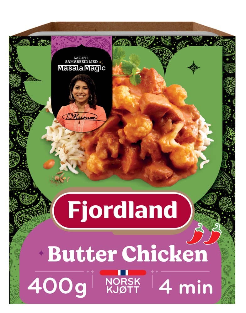 Masalamagic Butter Chicken Med krydret basmatiris, 400 g