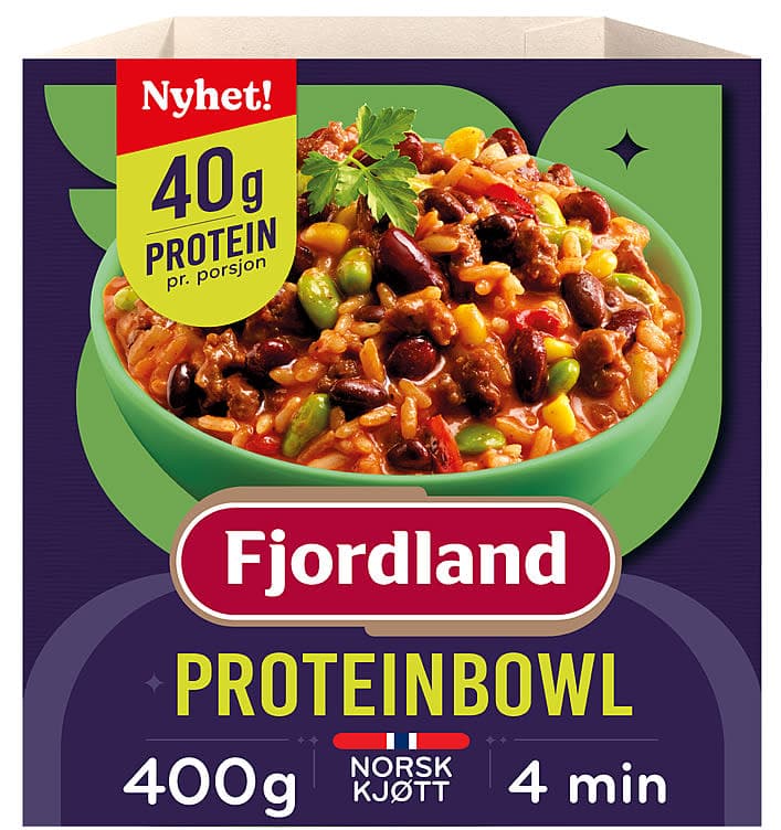 Proteinbowl Taco&Kjøttdeig&Ris 400g