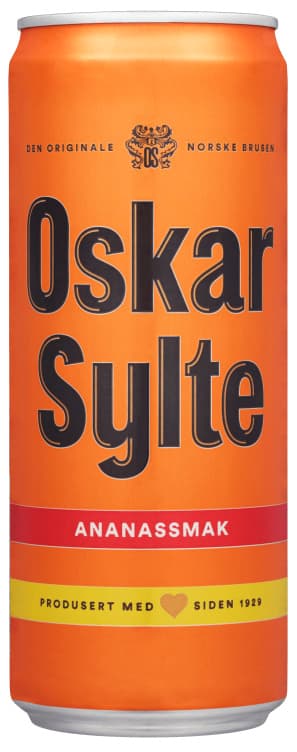 Ananasbrus 0,33l boks Oskar Sylte
