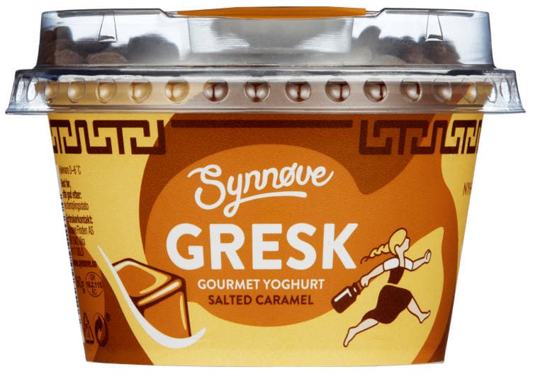 Yoghurt Gresk Salt Karamel 160g Synnøve