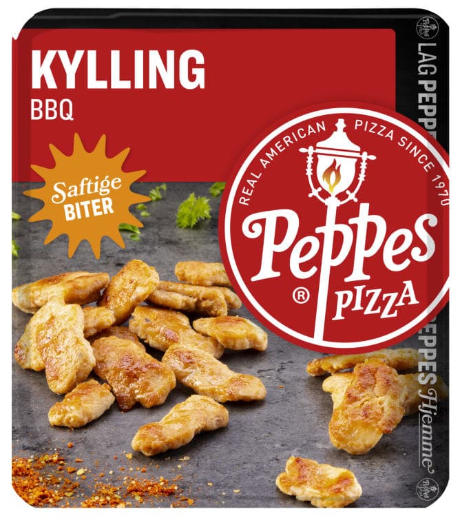 Kyllingstrimler Bbq 100g Peppes