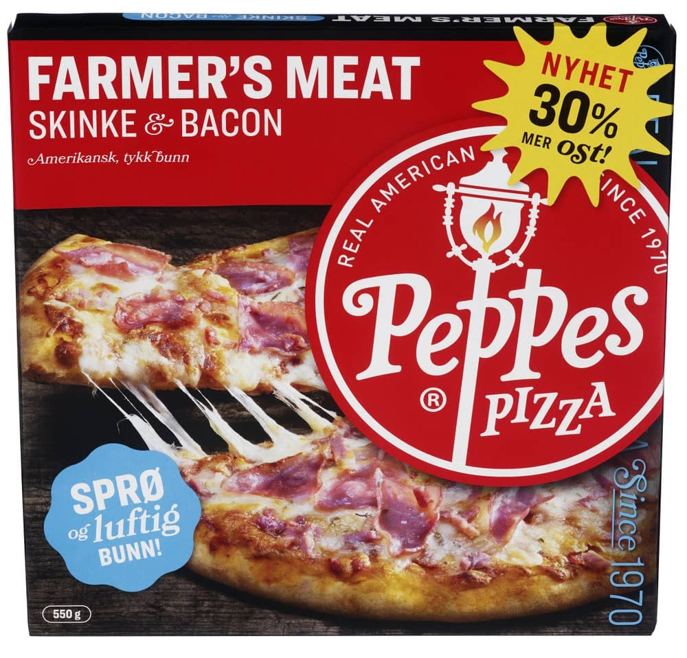 Farmer's Meat Skinke & bacon, 550 g