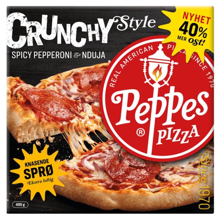 Peppes Pizza Pepperoni&Nduja 495g