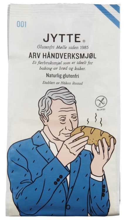 Jyttemel Arv glutenfri 500g Holmen Crisp