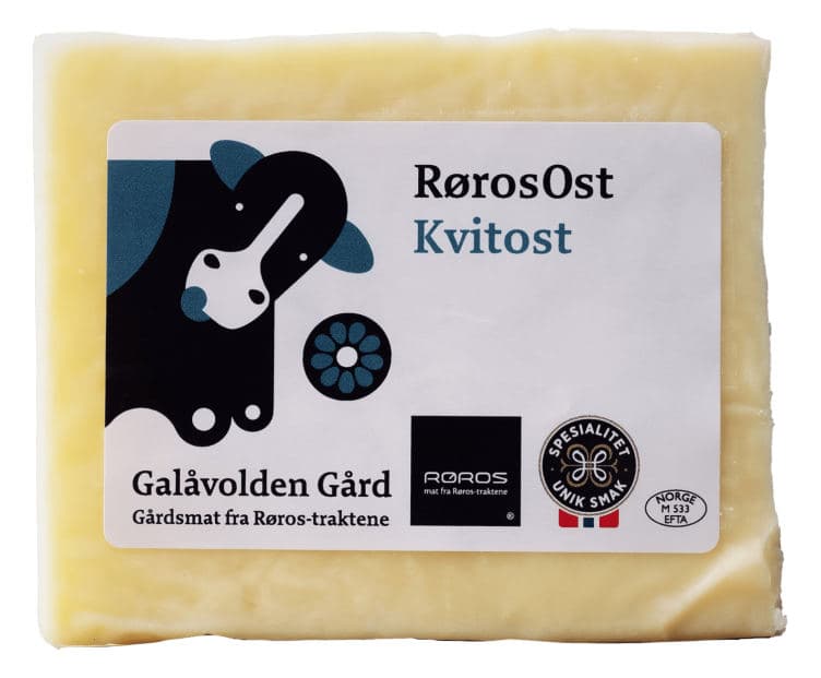 Rørosost Kvitost 270g Galåvolden