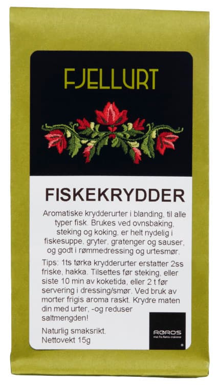 Fiskekrydder Økologisk 15g Fjellurt