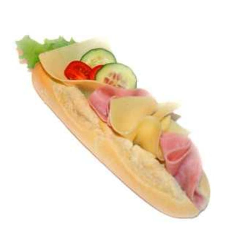 Baguette m/Ost&Skinke pr stykk 1 stk