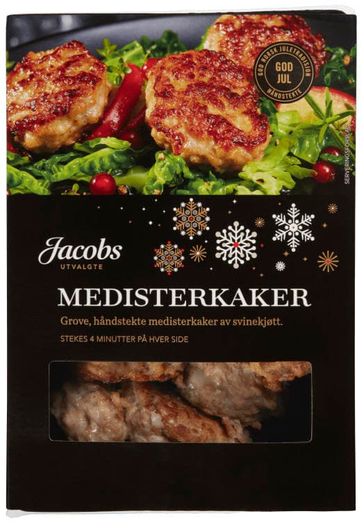 Medisterkaker Grove 500g Jacobs Utvalgte