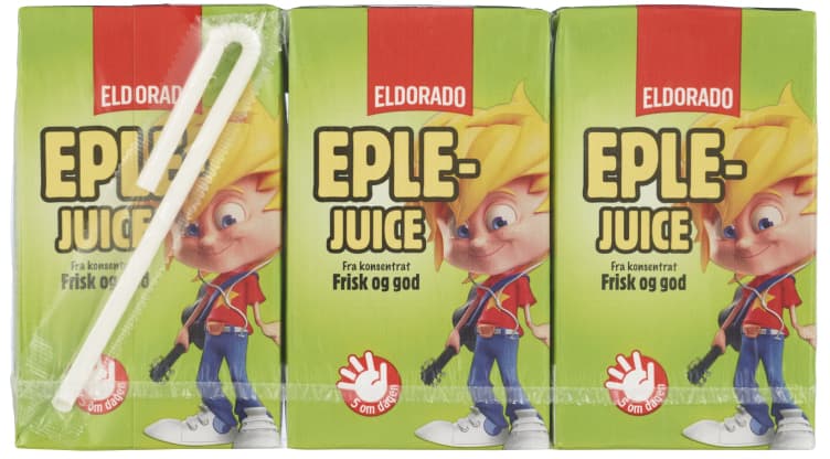 Eplejuice 3x250ml Eldorado 750 ml