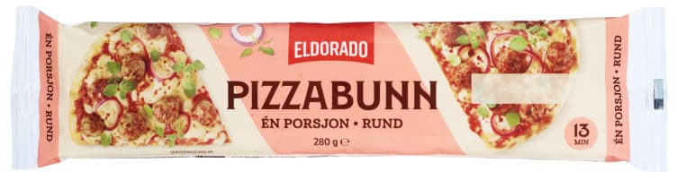 Pizzabunn Rund 280g Eldorado