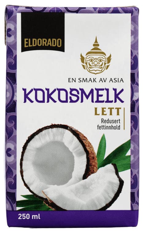 Kokosmelk Lett 250ml Eldorado