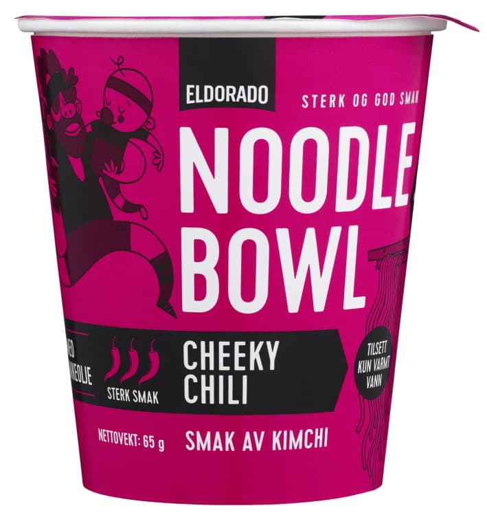 Noodle Bowl Cheeky Chili 65g Eldorado