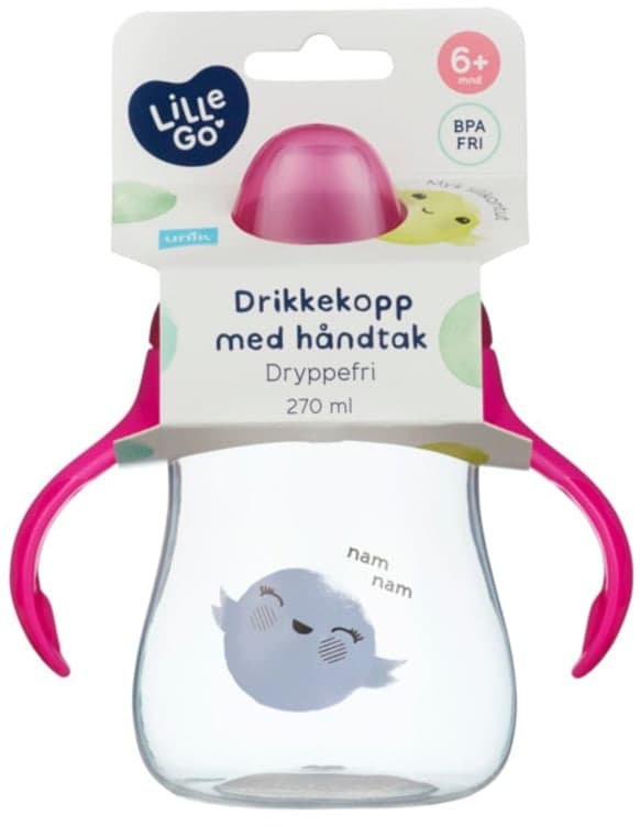 Drikkekopp m/Håndtak&Tut Lillego 1 stk