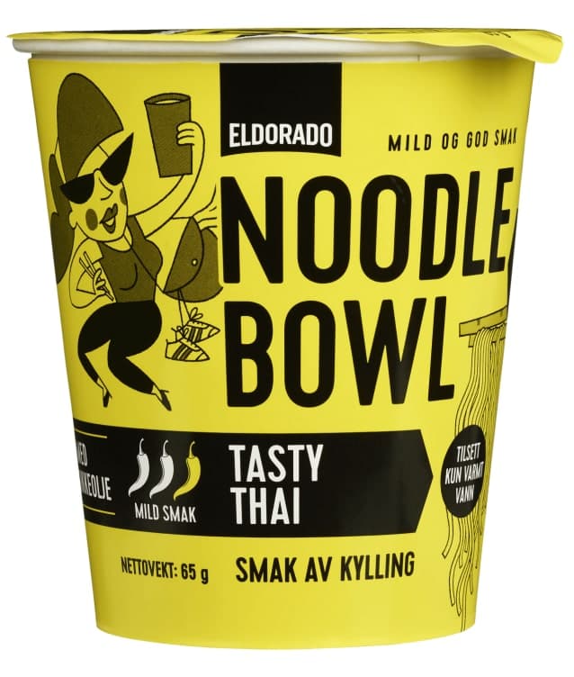 Noodle Bowl Tasty Thai 65g Eldorado