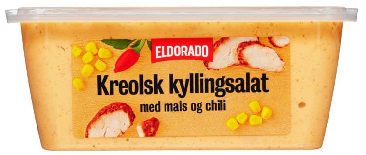 Kyllingsalat Kreolsk 180g Eldorado