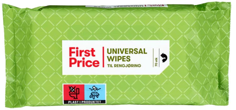 Wipes Universal 70stk First Price