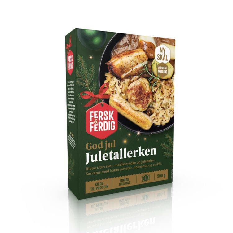 Juletallerken 500g Fersk&Ferdig