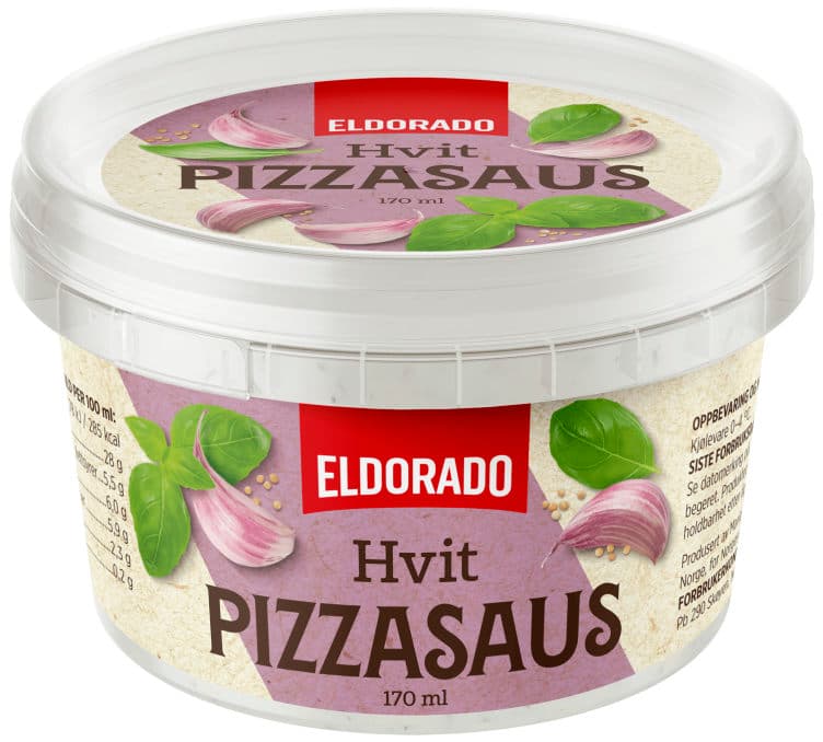 Pizzasaus Hvit 170ml Eldorado
