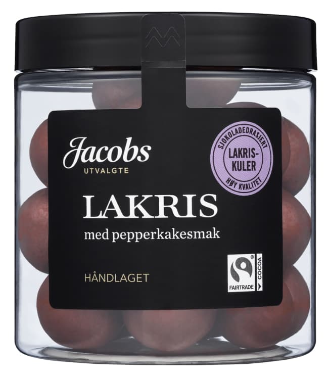 Lakriskuler m/Pepperkake 150g Jacobs Utvalgte