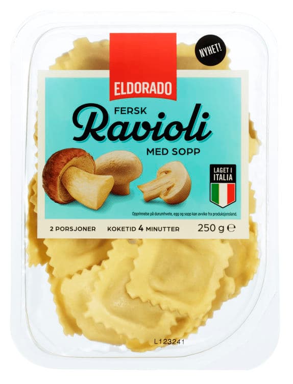 Ravioli m/Sopp 250g Eldorado