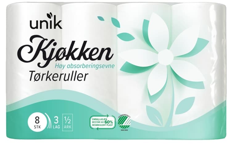 Tørkerull Kjøkken 8rl Unik